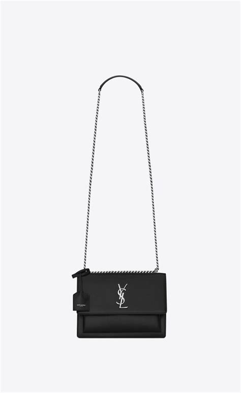 ysl sunset ราคา|SUNSET medium IN SMOOTH LEATHER .